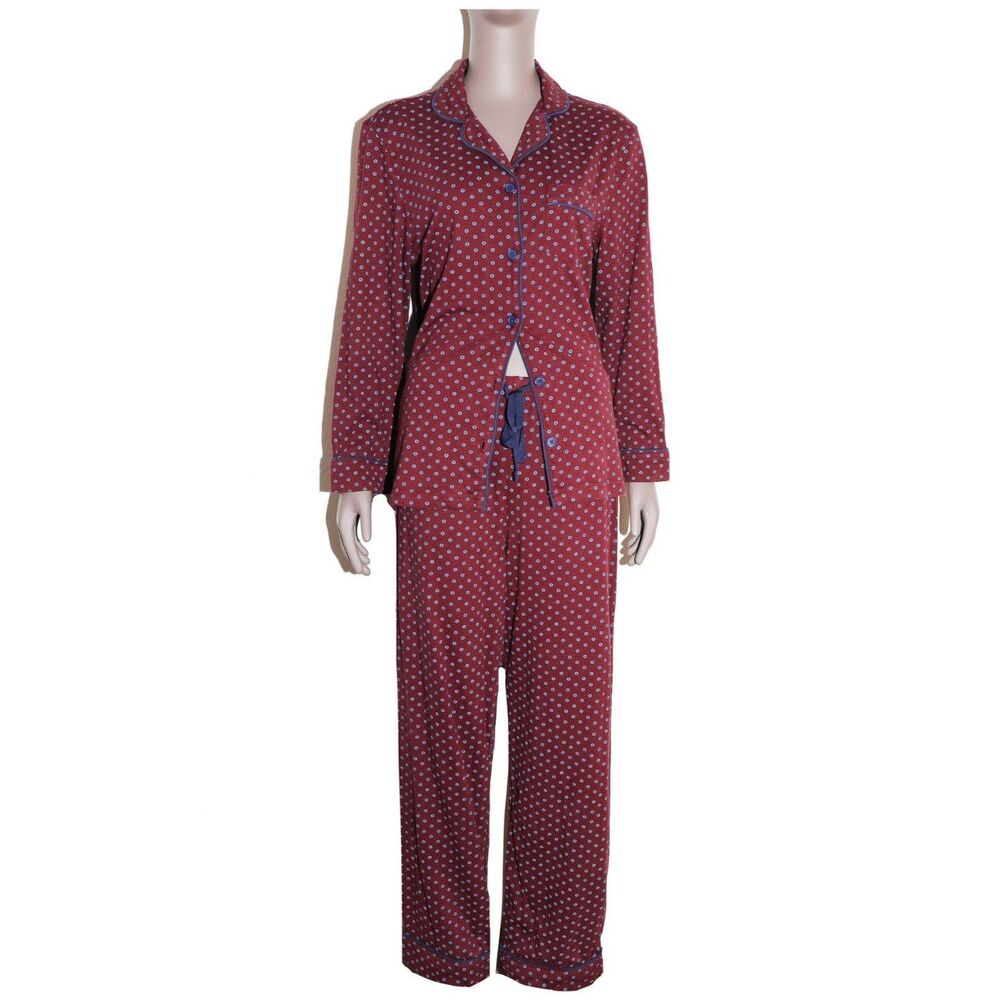 PajamaGram 2 Piece Matching Pajama Set Womens Sleepwear‎ Size S/M